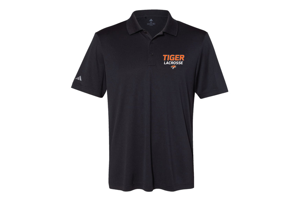 Tiger Lacrosse Adidas Coach Polo - Black