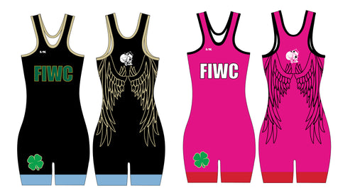 Fightin' Irish Wrestling Sublimated Angel Singlet Package - Women's