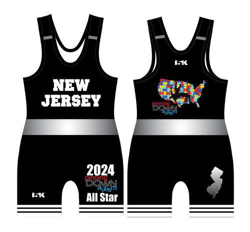 Pinning Down Autism Singlet - Design 1 (2024)