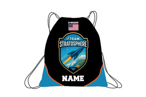 Team Stratosphere Sublimated Drawstring Bag