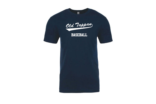 OT Baseball Cotton Crew Tee - Navy (Youth/Adult)