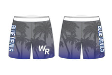 Wood-Ridge Blue Devils Sublimated Men's Swimming Trunks (Generic - Style 2)