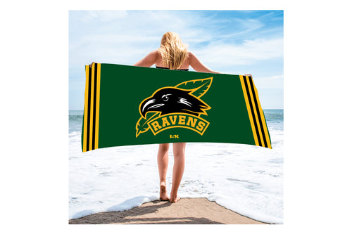 RCS Ravens Wrestling Sublimated Beach Towel