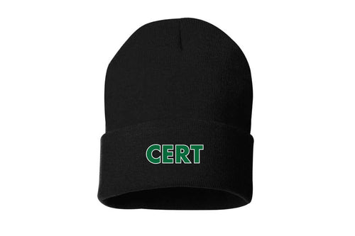 CERT Response Team Knit Beanie - Black