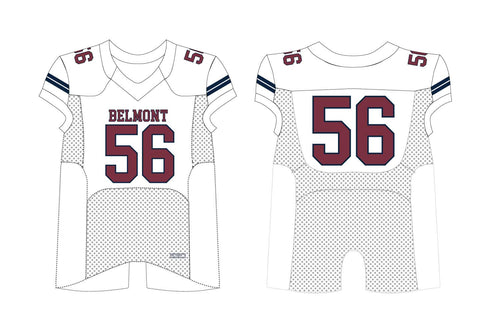 Belmont Football Sublimated Multi-Panel Game Jersey