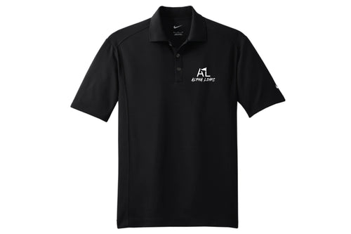 Alpha Links Nike Dry-Fit Polo - Black