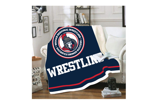 Senators Wrestling Sublimated Blanket