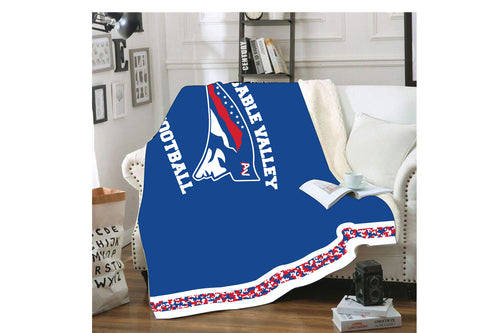 AuSable Patriots Football Sublimated Blanket