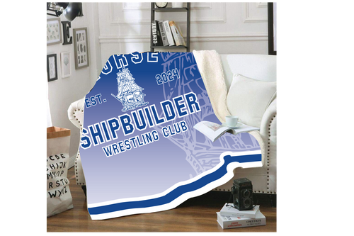 Shipbuilder Wrestling Sublimated Blanket