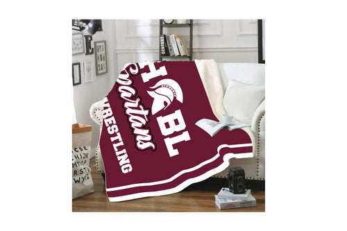 BHBL Wrestling Sublimated Blanket