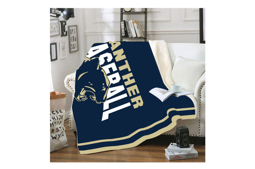 Platt Panther Baseball Sublimated Blanket