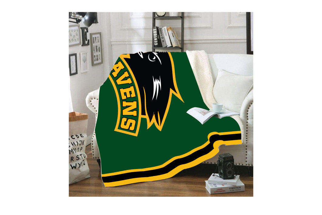 RCS Ravens Wrestling Sublimated Blanket