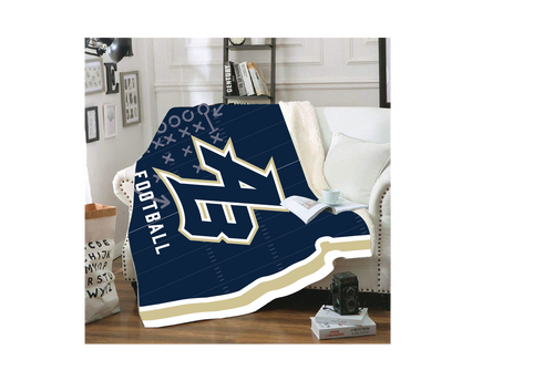 Acton Boxborough Football Sublimated Blanket