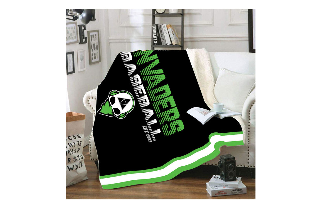 Invaders Baseball Sublimated Blanket
