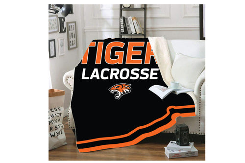 Tiger Lacrosse Sublimated Blanket