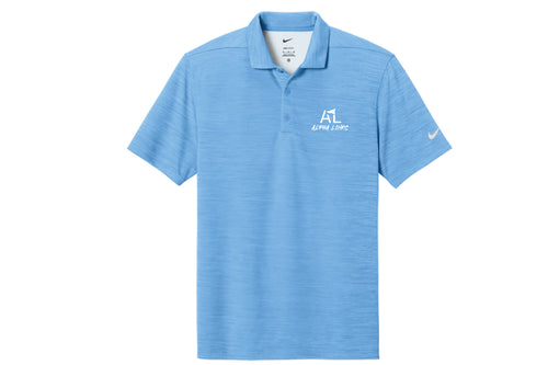 Alpha Links Nike Dry-Fit Polo - Light Blue