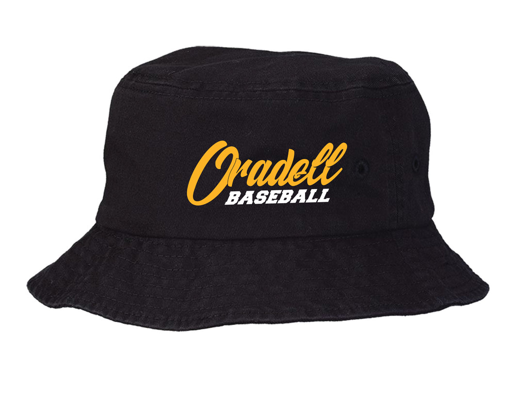 Oradell Baseball Bucket Hat - Black