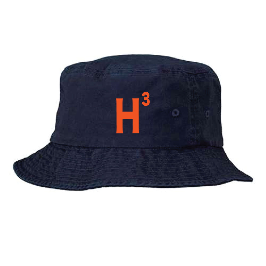 H3 Field Hockey Bucket Hat - Navy