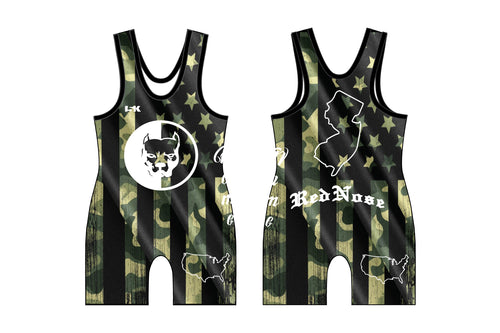 Red Nose Sublimated Men's Singlet - Design 10