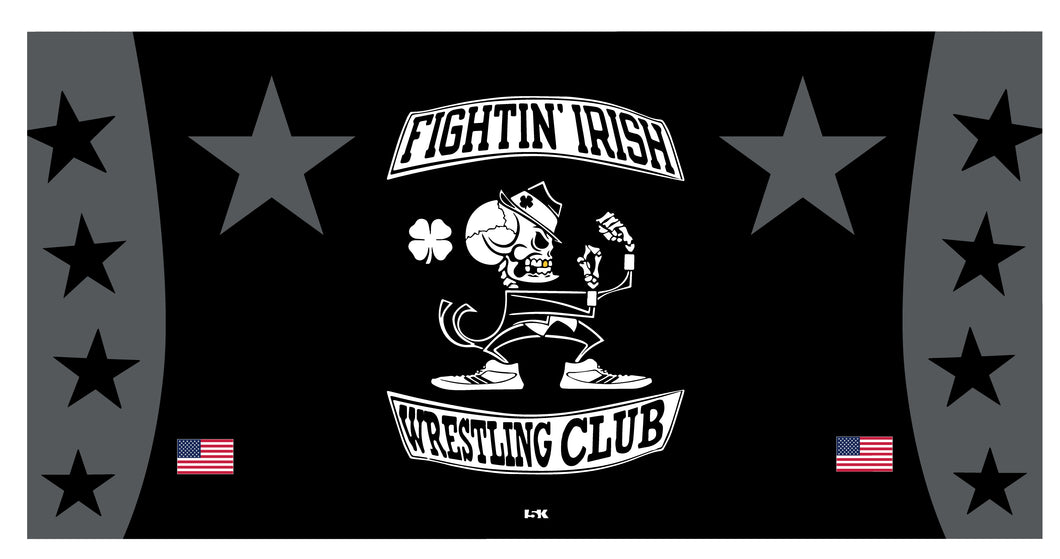 Fightin' Irish Wrestling Sublimated Banner (Horizontal)