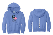 Paramus Softball Cotton Hoodie Bubblegum Logo - Carolina