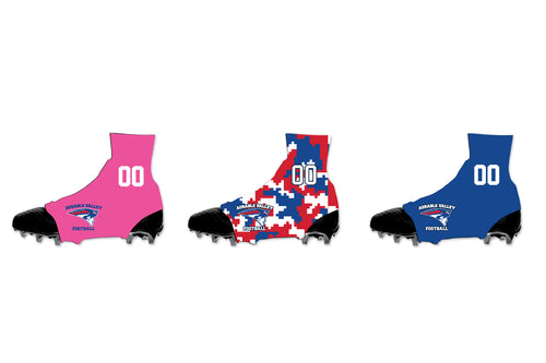 AuSable Patriots Football Sublimated Cleat Covers - Pink/Camo/Royal