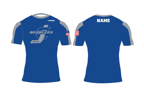 Brawlers Wrestling Sublimated Compression Shirt