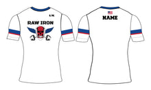 Raw Iron Wrestling Sublimated Compression Shirt - White