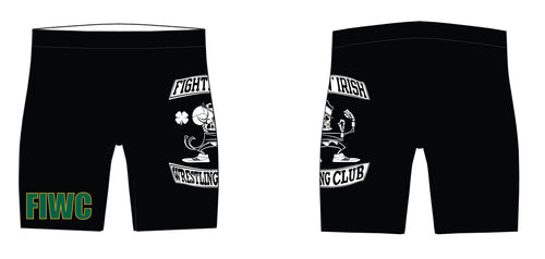 Fightin' Irish Wrestling Men's Sublimated Compression Shorts