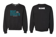 Beat The Streets Cotton Crewneck Sweatshirt - Black