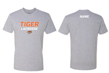 Tiger Lacrosse Cotton Crew Tee - Grey