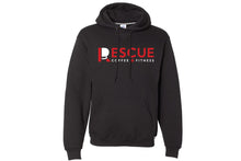 Rescue Coffee + Fitness Cotton Hoodie - Black