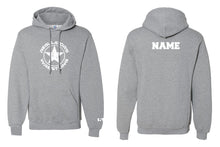 North Shelby Wrestling Cotton Hoodie - Gray