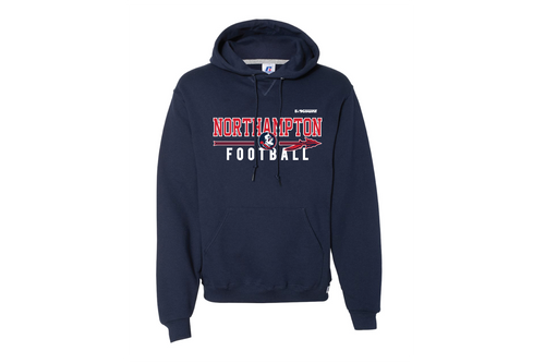 Northampton Indians Football Russell Athletic Cotton Hoodie - Navy