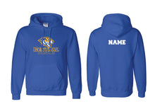 Central Wrestling Cotton Hoodie - Royal