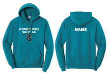 Plymouth South Wrestling Cotton Hoodie - Teal