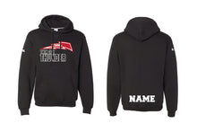 Twin City Thunder Football Cotton Hoodie - Black