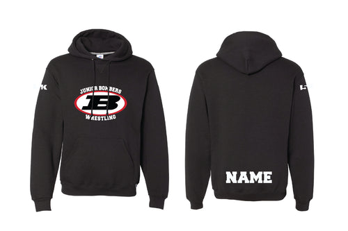 Boonton Wrestling Cotton Hoodie - Black