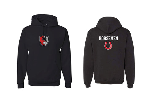 Sleepy Hollow Soccer Cotton Hoodie - Black (Design 2)