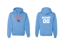 Roxbury Titans Football Cotton Hoodie - Carolina Blue