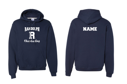 Randolph Cheer Cotton Hoodie Design #4 - Navy