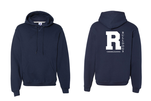 Randolph Cheer Cotton Hoodie Design #5 - Navy