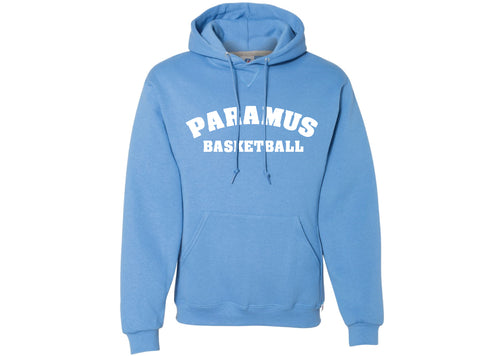 Paramus Basketball Cotton Hoodie Design 1 - Carolina Blue