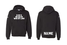 Davie Sharks Wrestling Cotton Hoodie - Black