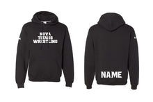 Nova Titans Wrestling Cotton Hoodie - Black