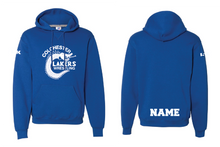 Lakers Wrestling Cotton Hoodie - Royal