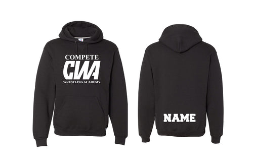 Compete Wrestling Academy Cotton Hoodie - Black