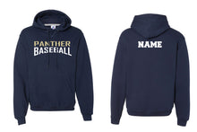 Platt Panther Baseball Cotton Hoodie - Navy