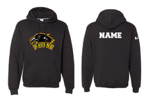 RCS Ravens Wrestling Cotton Hoodie - Black