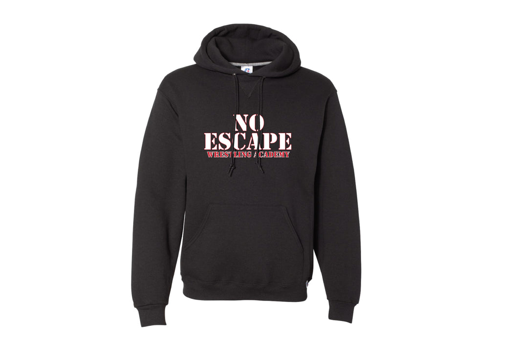 No Escape Wrestling Academy Cotton Hoodie - Black